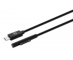 MANHATTAN Surface Prijunkite prie USB-C įkrovimo kabelio, 1,8 m PD