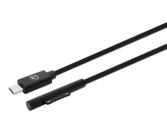 MANHATTAN Surface Prijunkite prie USB-C įkrovimo kabelio, 1,8 m PD