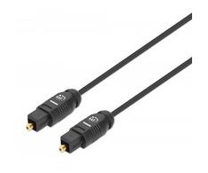 Kabelis Manhattan Toslink - Toslink 3m juodas (356084)