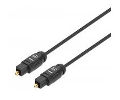 Kabelis Manhattan Toslink - Toslink 3m juodas (356084)
