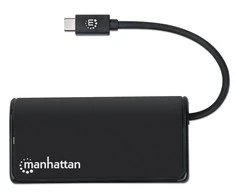 Manhattan 4-Port USB 3.2 Gen 1 Hub USB-C St./ 2xUSB-C &amp; 2x C