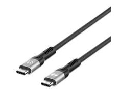 Manhattan MANHATTAN USB4 USB-C Stecker/Stecker Kabelis 240W 40G 8K 1m