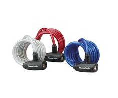 Verschiedene 3x1 Master Lock 8mm Kabelinė spyna 8127EURTRI