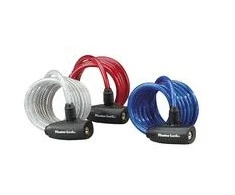Verschiedene 3x1 Master Lock 8mm Kabelinė spyna 8127EURTRI
