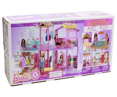BARBIE barbės namas Malibu (3 aukštų), DLY32