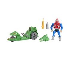 Žaislai - Mattel Masters Of The Universe Mekaneck And Ground Ripper (Mekaneck, veiksmo figūra, transporto priemonė)