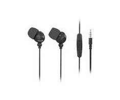 MAXELL Ausinės JACK 3,5 CALA PLUGZ INNER + MIC Juoda į ausis įkišamos