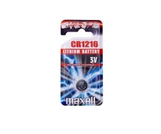 Baterija - Maxell CR1216 3V Ličio Monetos Baterija 12mm Skersmuo 1.5g