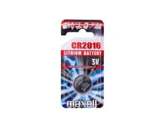 Vienkartinės „Maxell“ ličio CR2016 baterijos, 1 vnt. pakuotė