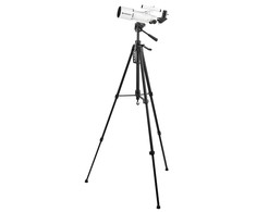 Teleskopas Bresser Classic 70/350 AZ 18 - 140x su išmaniojo telefono adapteriu