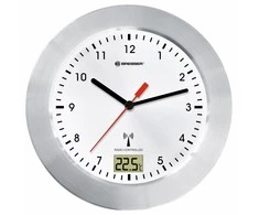 Bresser MyTime Bath radijo bangomis valdomas laikrodis (Baltas)