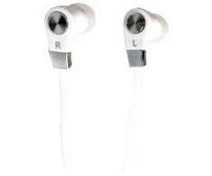 Į ausis įkišamos ausinės su mikrofonu Media-Tech Magicsound DS-2 MT3556W, baltos