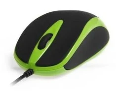 Itin ergonomiška optinė pelė Media-Tech PLANO MT1091G, USB jungtis, 800DPI, žalia