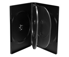 MediaRange BOX13-M, DVD dėklas, 1 diskai, Juoda, Plastikas, 120 mm, RoHS
