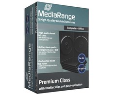 MediaRange dėžutės dviem diskams, 5 vnt (BOX30-2)