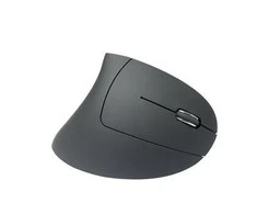 Pelė MEDIARANGE MROS232 - dešinei rankai - Vertical design - Optinė - RF belaidė - 1600 DPI - Juodas