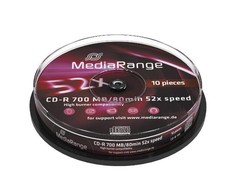 Mediarange CD- R 700 MB 52x 10 vienetų (MR214)