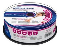 MEDIARANGE MR224 - 12x - CD-R - 120 mm - 700 MB - Cakebox - 25 vnt.