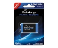 MEDIARANGE MRBAT107 - Single-use battery - Alkaline - 9 V - 1 pc(s) - Juodas,Mėlyna - Cylindrical