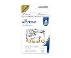 MediaRange MediaRange Tape ca. Brother TZ-221/TZe-221 9mmx8m juoda