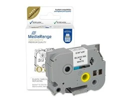 „MediaRange“ „MediaRange“ dažjuostės kasetė. Brother TZ-251/TZe-251 24 mm x 8 m juodas