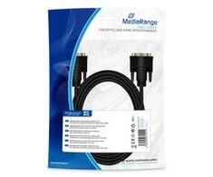 MediaRange DVI Anschlusskabel 2x DIV (24+1-polig) 2m juodas