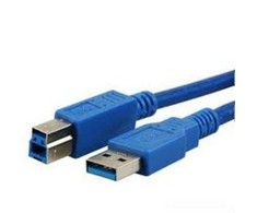 Kabelis USB MediaRange USB-A - USB-B 3 m Mėlyna (MRCS149)