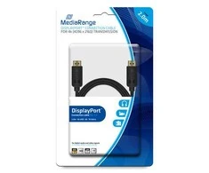Kabelis MediaRange DisplayPort - DisplayPort 2m juoda (MRCS159)