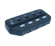 HUB USB MediaRange 4x USB-A 3.0 (MRCS505)