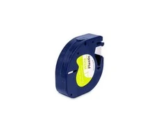 MediaRange Taśma do drukarek. komp. Dymo 12mmx4m laminowany juoda/balta