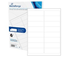 MediaRange Baltos etiketės 99,1x33,9mm 800 vienetų (MRINK147)