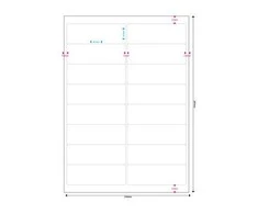 MediaRange Baltos etiketės 99,1x33,9mm 800 vienetų (MRINK147)