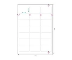 MediaRange Etykiety balta 63,5x38,1mm 1050 vnt (MRINK148)