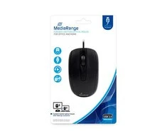 MediaRange MROS211 Pelė Office Ambidextrous USB Type-A Optinė 1000 DPI