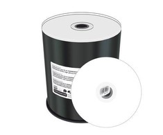 MediaRange MediaRange CD-R 700MB 100vnt Waterguard baltas atsparus vandeniui