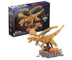 Mattel Mega Pokemon Mechaninis Charizard su judesys