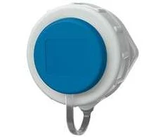 Mennekes MENNEKES Udtag indbygning Schuko 2 polet med jord, 16A 230V IP68. Flange diameter 73 mm, med skrue terminaler.