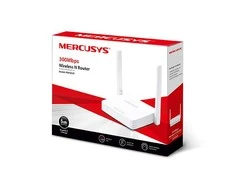 TP-Link „Mercusys Wireless N“ maršrutizatorius | MW305R | 802.11n | 300 Mbit/s | 10/100 Mbit/s | Ethernet LAN (RJ-45) jungtys 3 | Palaikomas tinklelis: Ne | MU-MiMO: Ne | Ne, mobilusis plačiajuostis ryšys: Ne | Antenos tipas: 3 fiksuotos | Ne