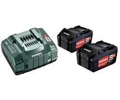 METABO.BATERIJA 18V 5,2Ah x2 + ĮKrovimas