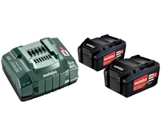 METABO.BATERIJA 18V 5,2Ah x2 + ĮKrovimas