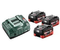 METABO AKUMULIATORIUS 3 x 5,5 Ah LIHD + ASC 145 Įkroviklis