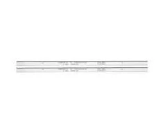 Peiliai HSS DH 330 dvipusiai 2pcs 332x12x1,5mm, Metabo