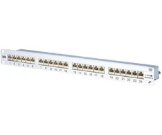 METZ CONNECT E-DAT C6 24x8(8) 1U LSA Cat.6 patch panelė