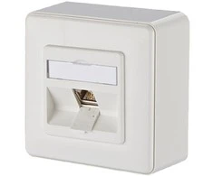 METZ CONNECT E-DAT modulis 1 prievadas AP Cat.6A, grynai baltas