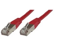 MicroConnect RJ-45 kt.6 F / UTP raudonasis 0,25m (B-FTP60025R)