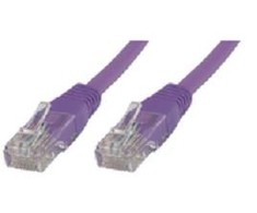 MicroConnect RJ-45 kt.6 0.3m Violetinė (UTP6003P)
