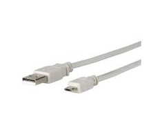 Kabelis USB MicroConnect USB-A - microUSB 0.6 m Juodas (USBABMICRO0,60)