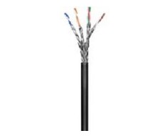 MicroConnect CAT 6 kabelis, S / FTP, 100m, Juodas (KAB028- 100)