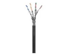 MicroConnect CAT 6 kabelis, S / FTP, 100m, Juodas (KAB028- 100)