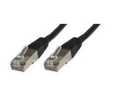 MicroConnect CAT 5E FTP kabelis 10m PVC Juodas (B-FTP510S)